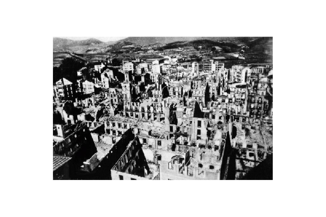 Bombardement de Guernica le 26 avril 1937