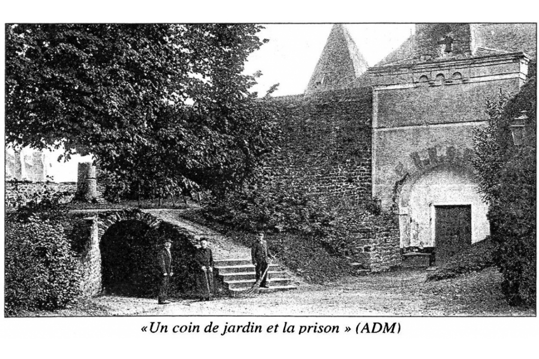 L'entrée de la prison dans l'ancien château