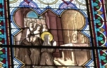La Visitation de Mayenne - Vitrail de la Chapelle