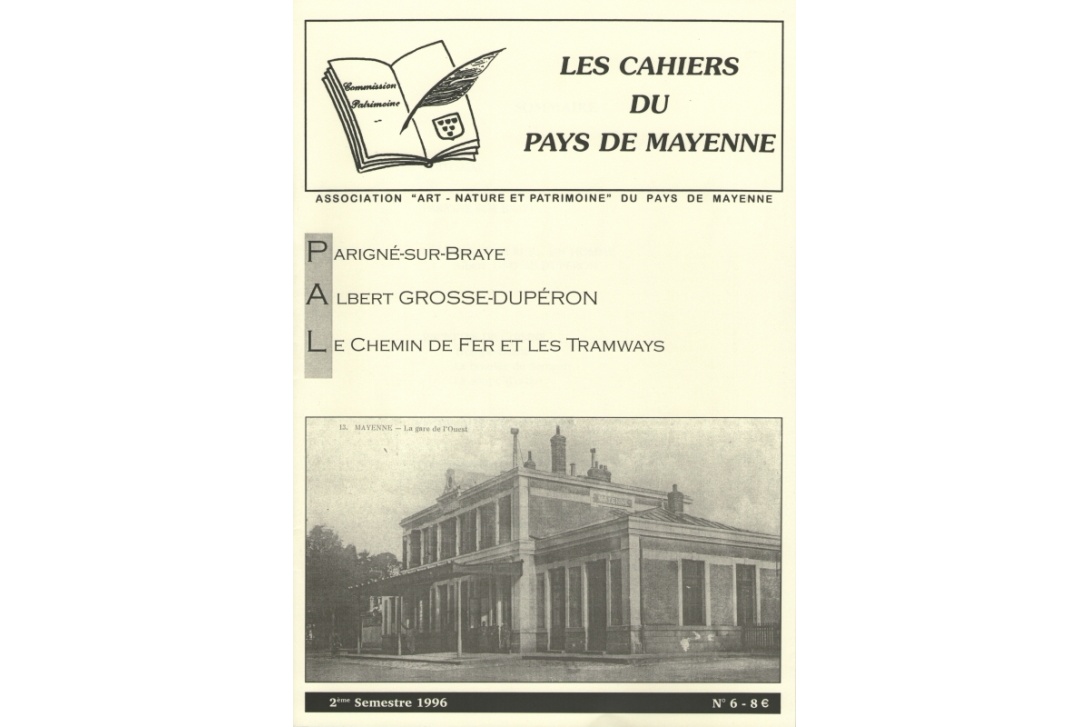 Cahier n° 6 - Parigné-sur-Braye : Couverture