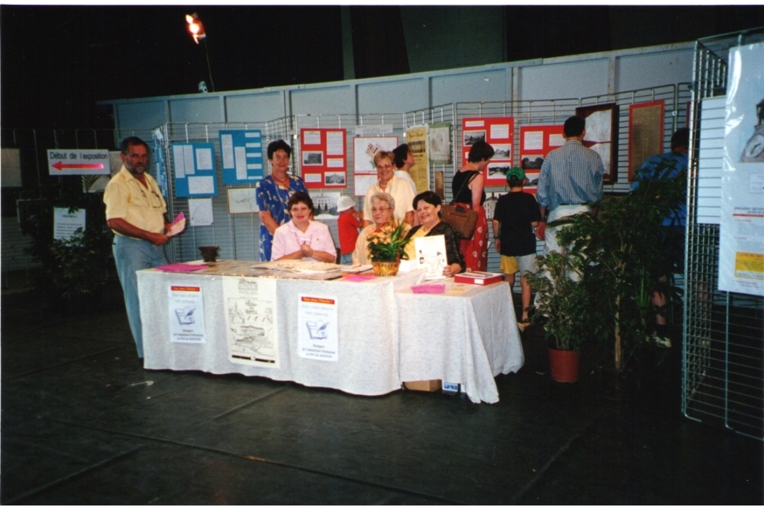 Foire de la Madeleine 1999 - Stand du Patrimoine du Pays de Mayenne