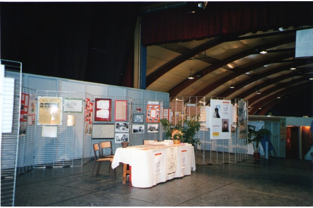 Foire de la Madeleine 1999 - Stand du Patrimoine du Pays de Mayenne