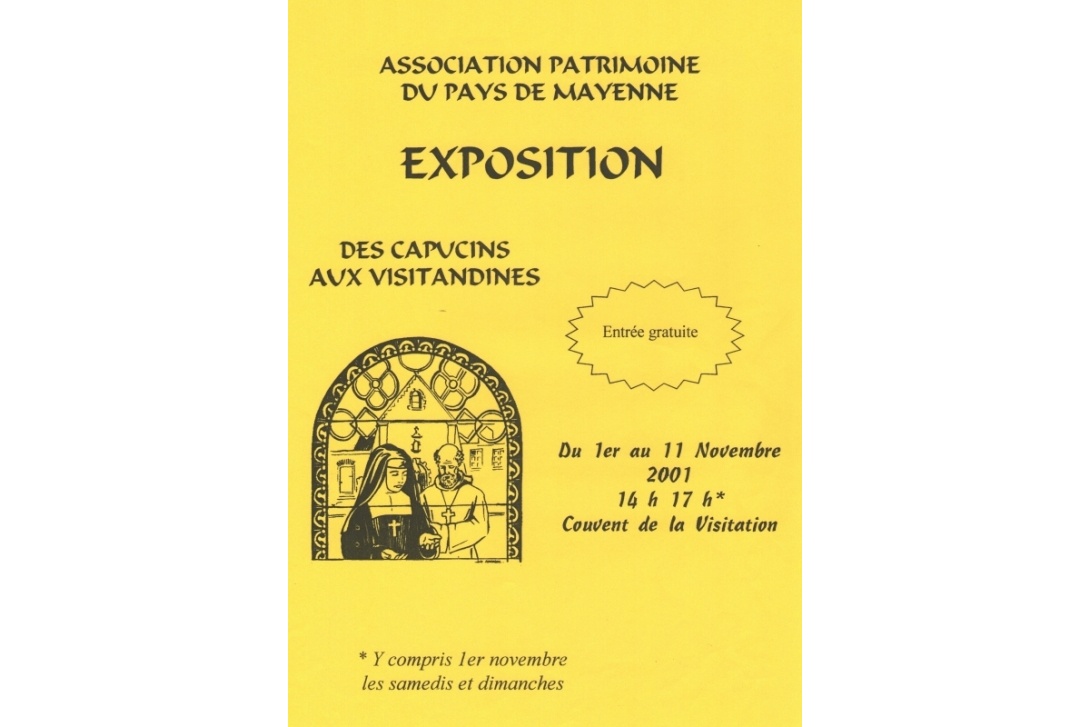 Cahier n° 16, des Capucins aux Visitandines - Expo