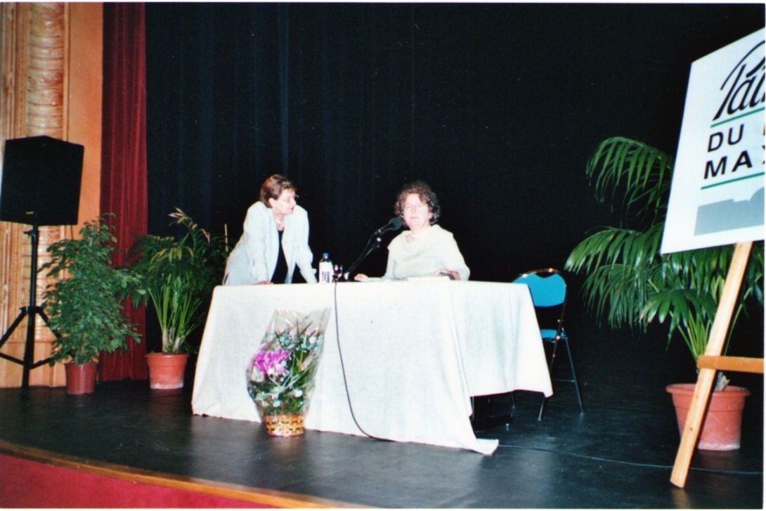 Conférence Abbé Angot - Nicole Villeroux et Geneviève Bergeot