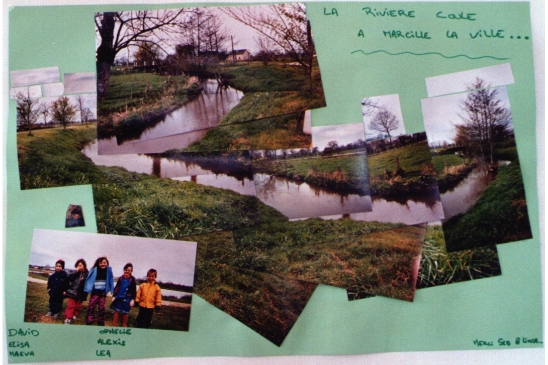 Cahier n° 17 - Au milieu coule la rivière : participation du centre aéré de Marcillé-la-Ville