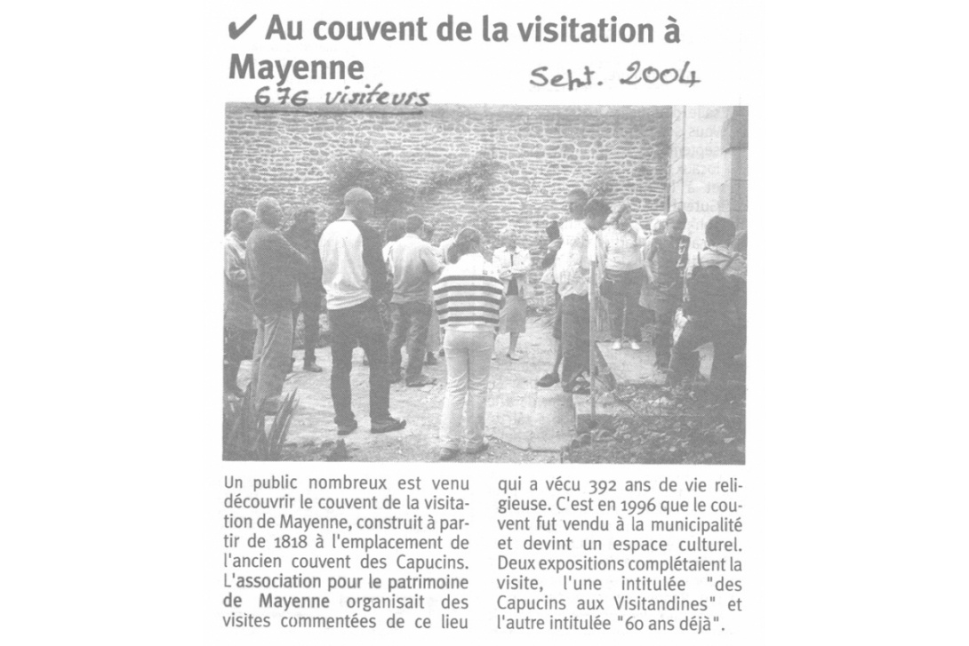 Journées du Patrimoine 2004