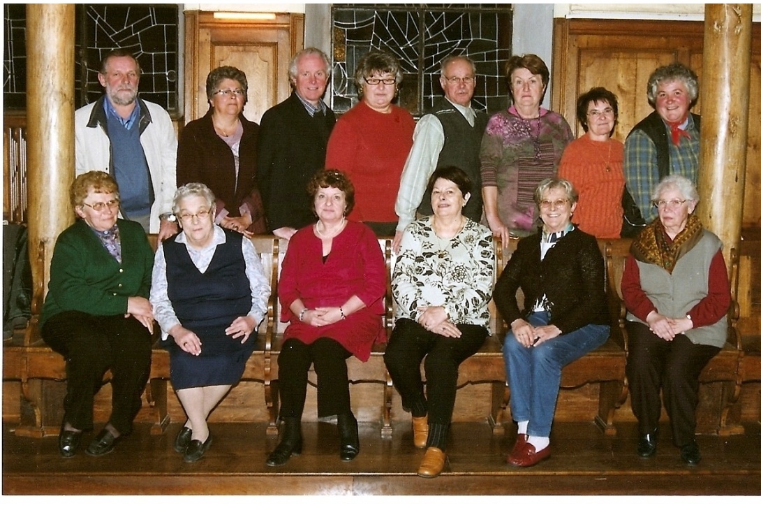 Assemblée générale 2007 - Photo de départ de Geneviève Bergeot