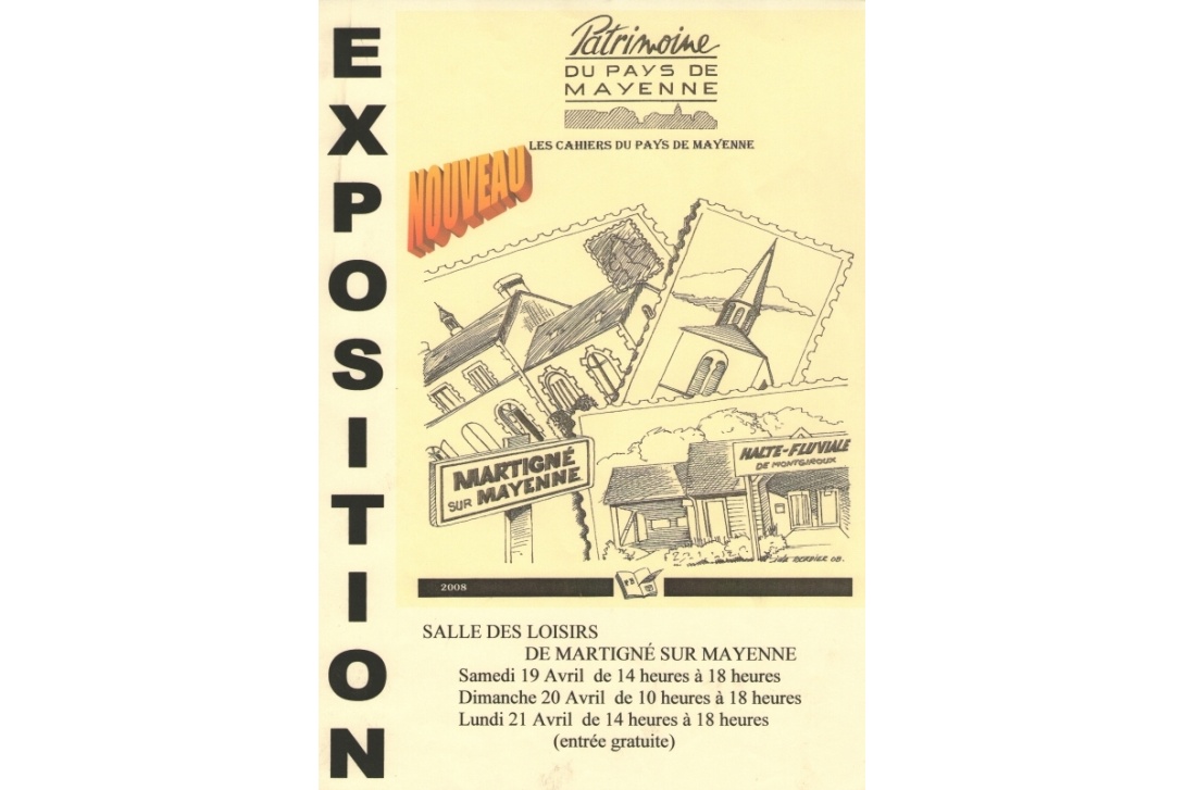 Cahier n° 29, Martigné-sur-Mayenne - Affiche