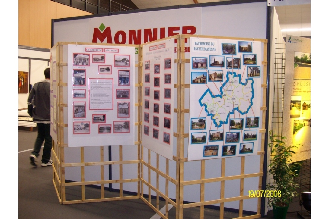 Foire de la Madeleine 2008 - Expo du Patrimoine du Pays de Mayenne