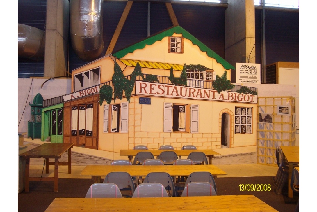 2008, Fête des Associations à Mayenne : Stand du Patrimoine du Pays de Mayenne