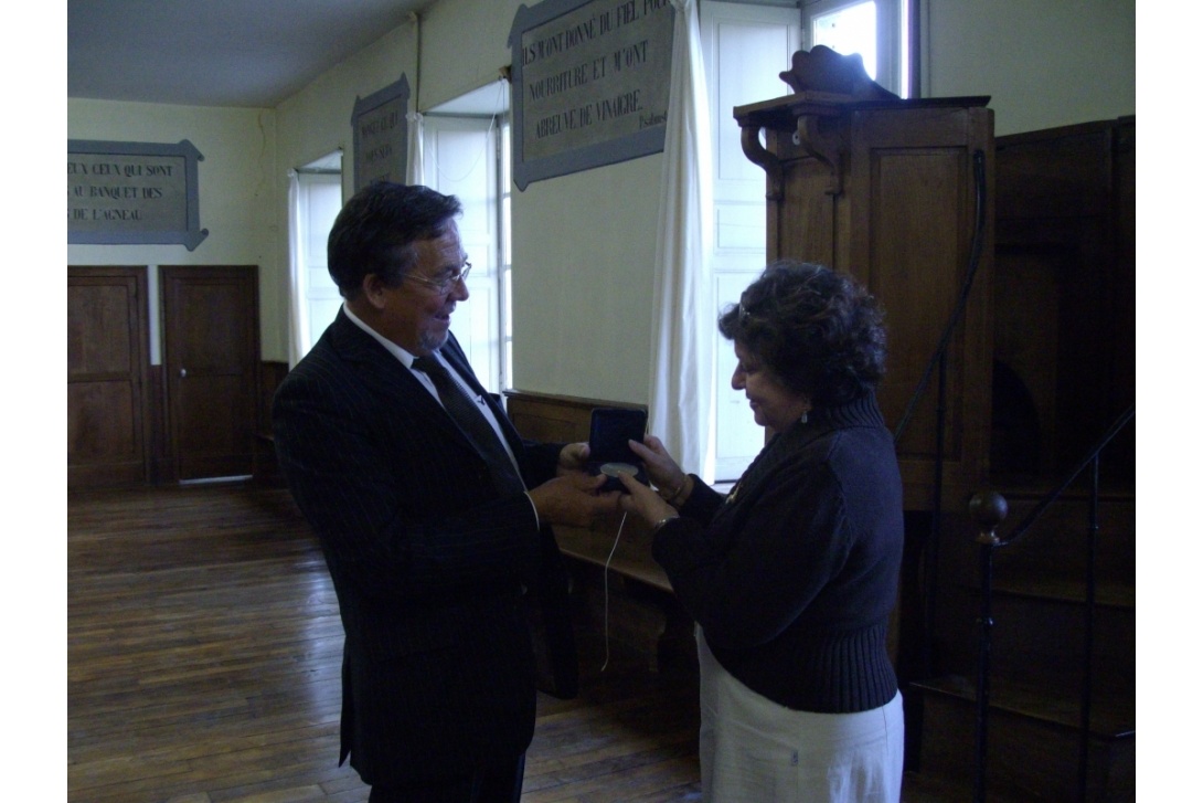 Départ de Geneviève Bergeot - Remise de la Médaille de la Ville