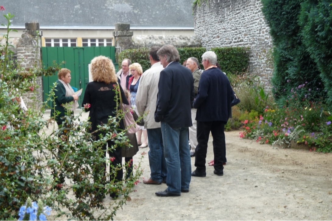 2009, Journées du Patrimoine - Un groupe avec Marie-Jo