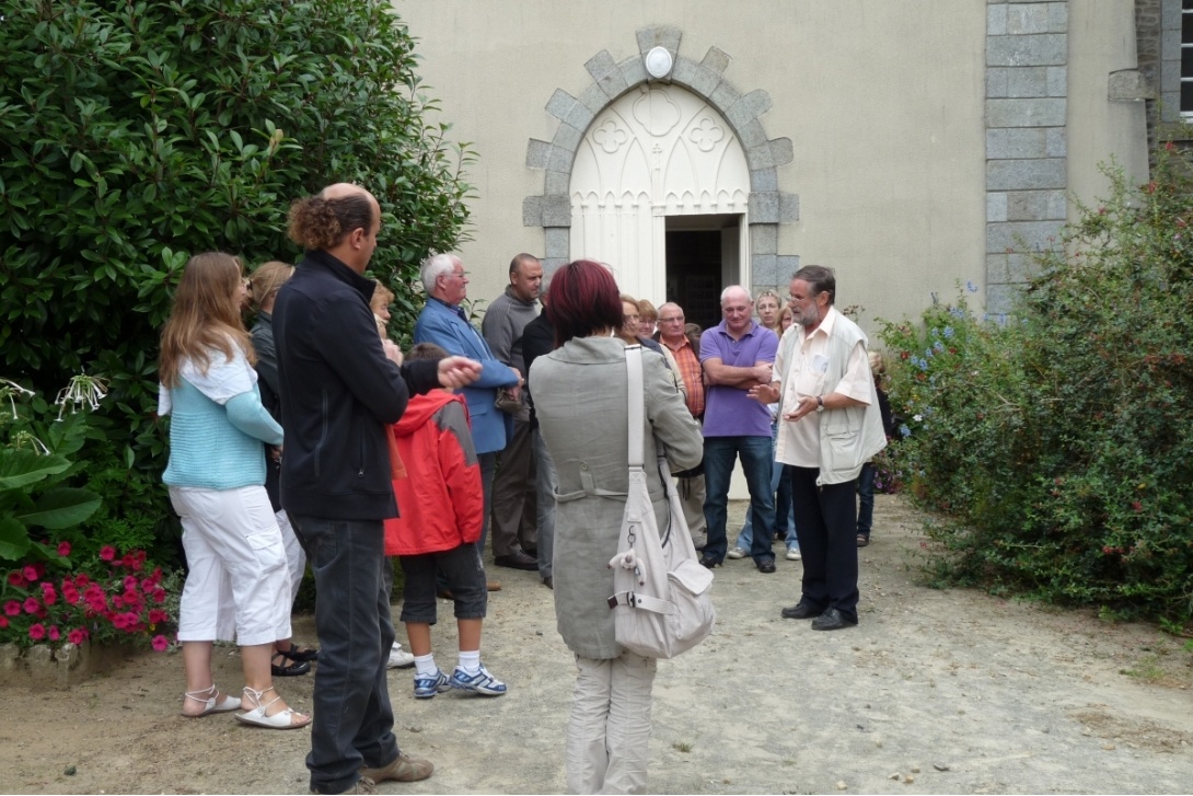 2009, Journées du Patrimoine - Un groupe avec Raymond