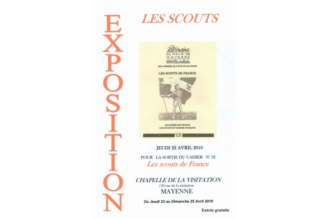 Cahier n° 32, Scouts et Guides de France et d'Europe - Affiche