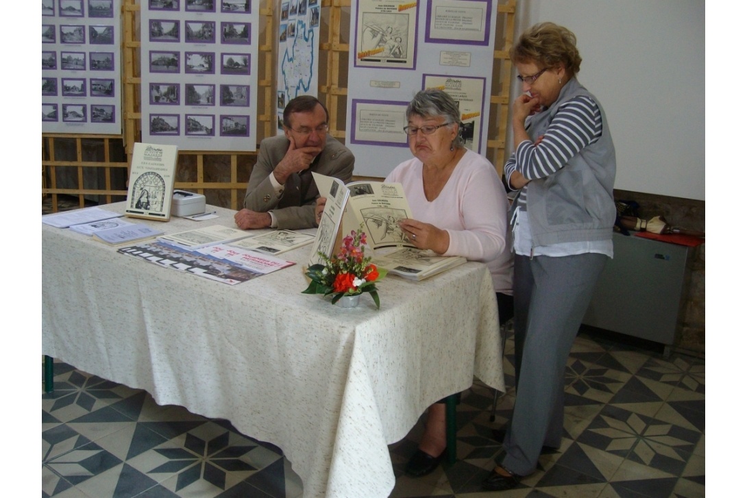 2011, Journées du Patrimoine - Accueil des visiteurs et vente du cahier n° 35, Jean Gourdier