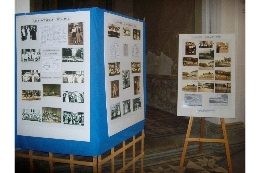 Cahier n° 38, Patronage laïque de jeunes filles, Cercle de l'Aurore - Expo