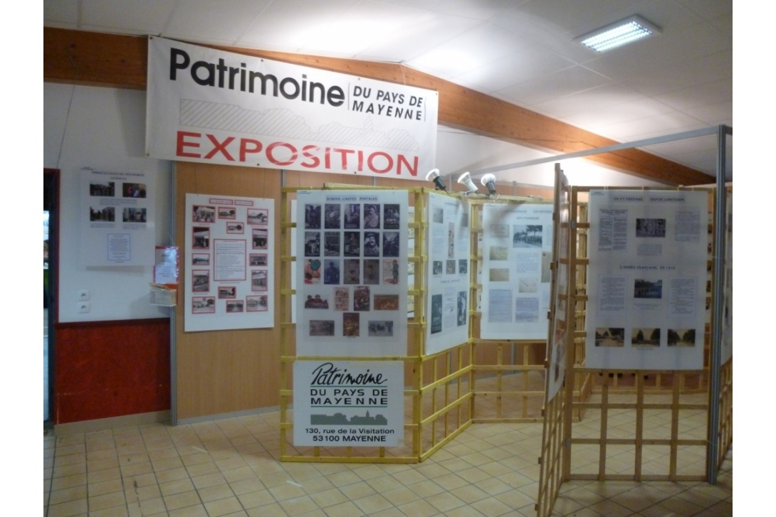 2015, Foire de la Madeleine - Stand du Patrimoine du Pays de Mayenne