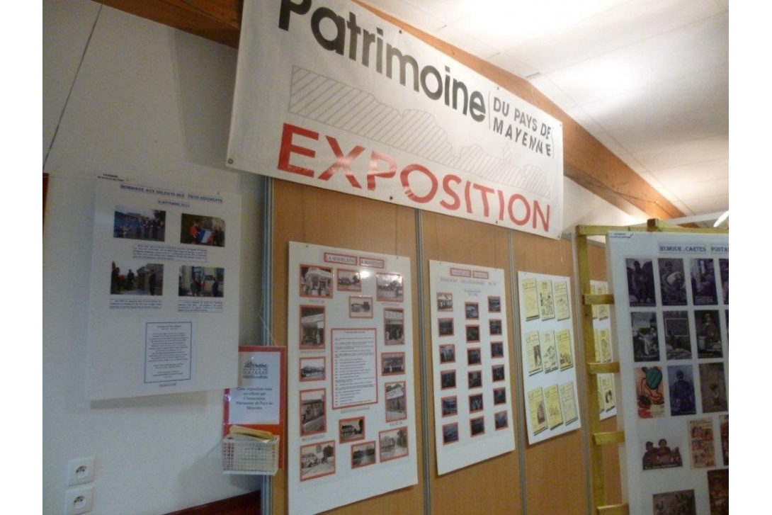 2015, Foire de la Madeleine - Stand du Patrimoine du Pays de Mayenne