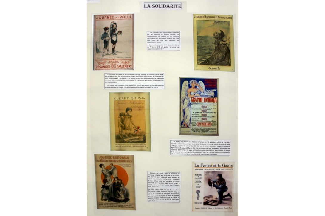 Cahier n° 41, Mayenne 1914-1918 - Panneau