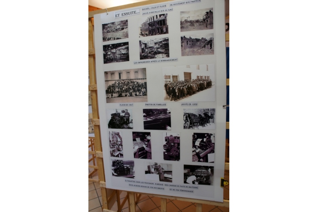 2013, Foire de la Madeleine - Stand du Patrimoine du Pays de Mayenne, spécial Imprimerie à Mayenne