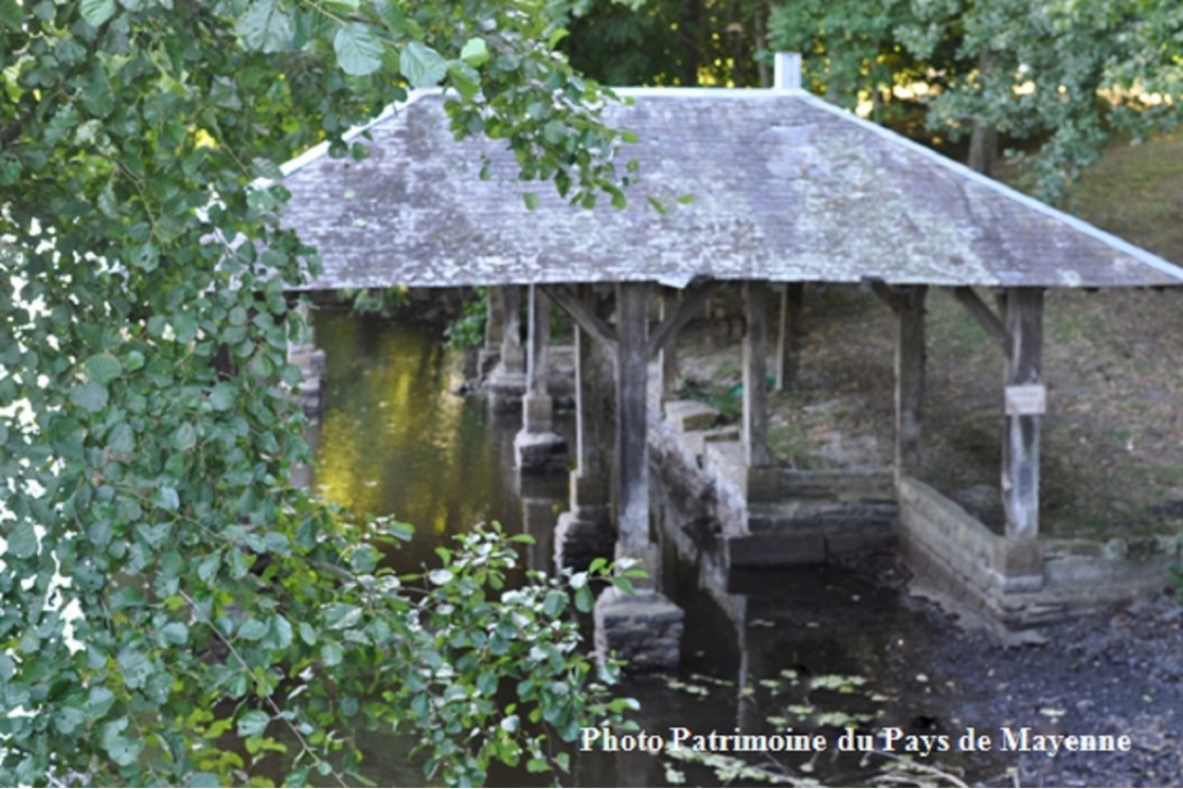 Sainte-Marie-du-Bois - Lavoir de la Drouardière (2016)